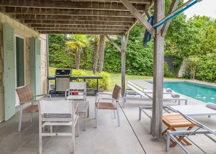 别墅 Oasis Moderne Avec Piscine Chauffee Au Coeur De La D'hiver 阿卡雄